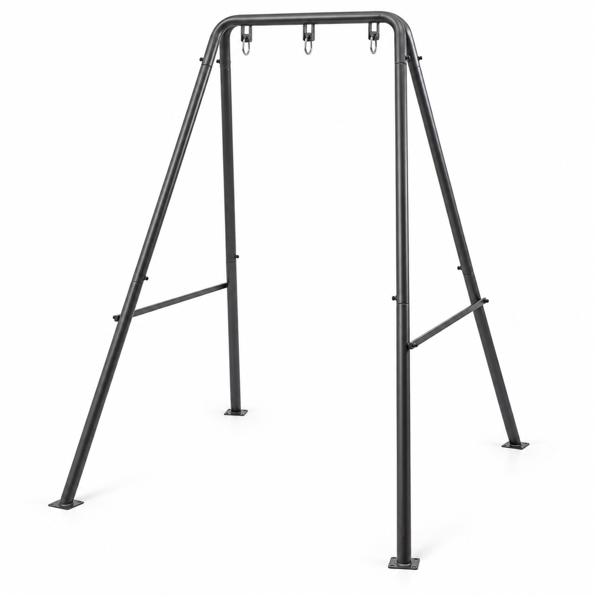 Support en A pour fauteuil suspendu sur fond blanc